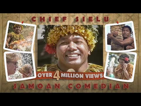 Samoan Comedian (Chief Sielu Avea) 1995 Polynesian Cultural Center, Laie, Oahu, Hawaii