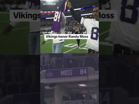 Vikings Legends Honor Randy Moss with Emotional Jersey Tribute. #NFL #Shorts #hearttouching #foryou