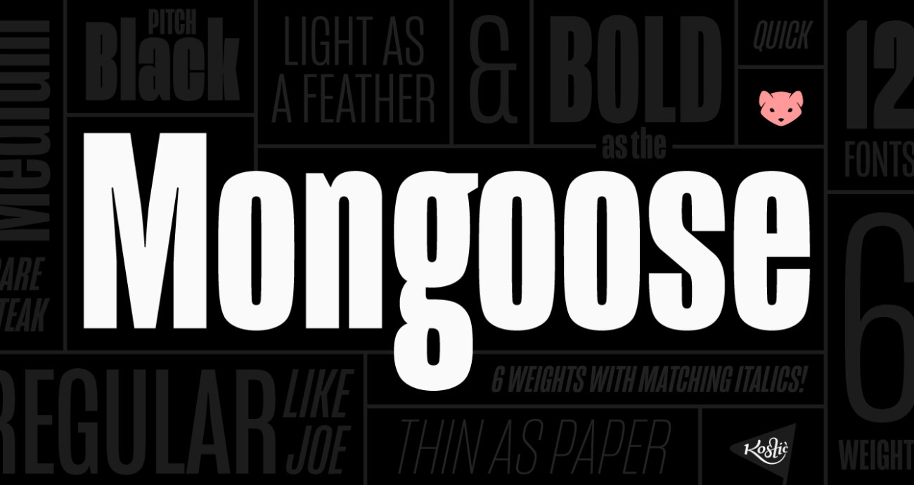 mongoose-font