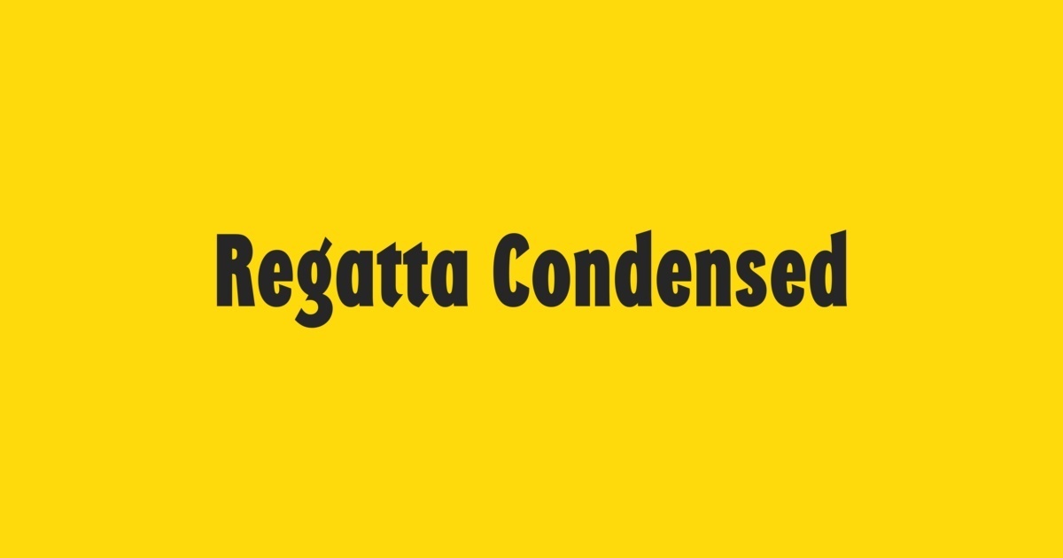 Regatta™ Condensed