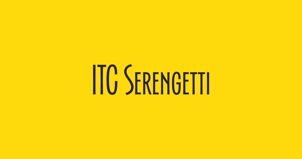 ITC Serengetti™