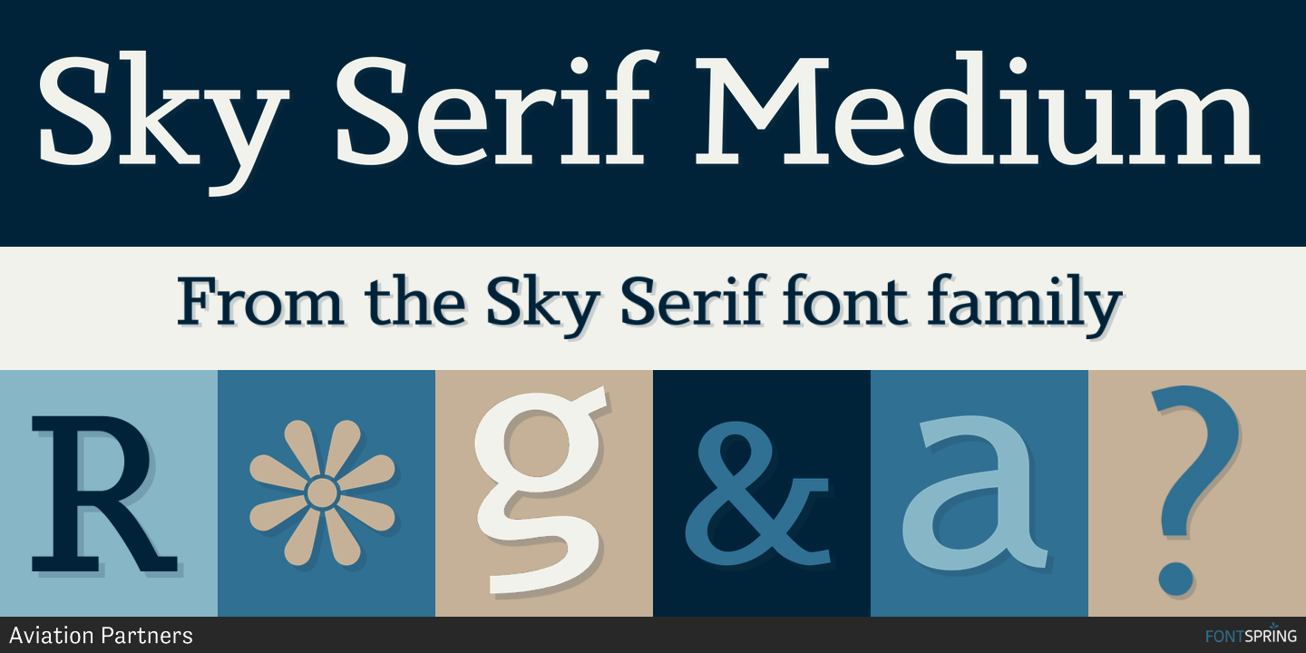 Sky Serif