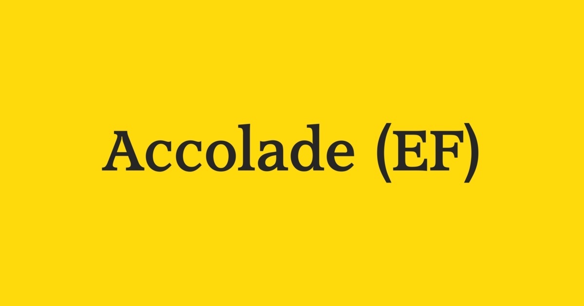 Accolade EF™