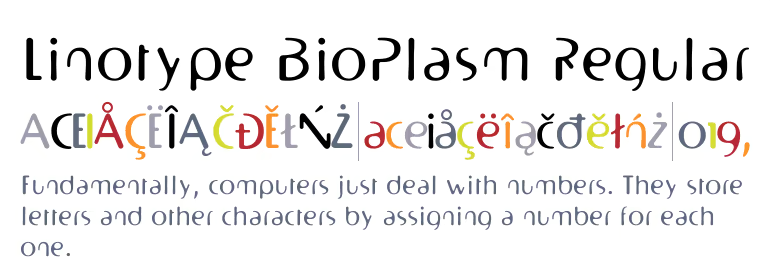 Linotype BioPlasm™