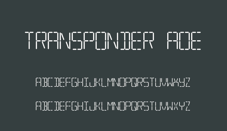 Transponder AOE