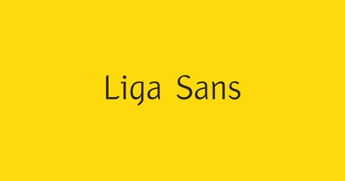 Liga Sans™