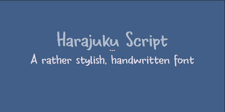 Harajuku Script
