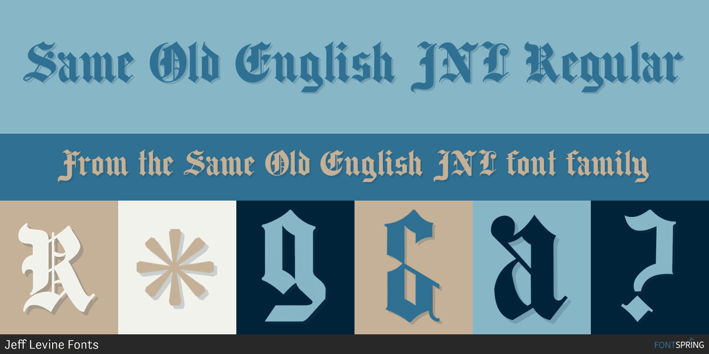 Same Old English JNL