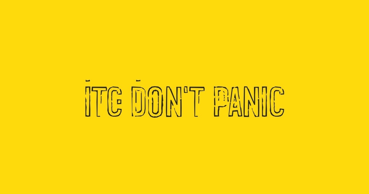 ITC Don't Panic™