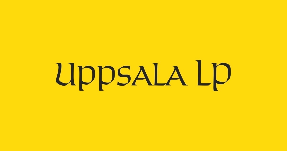 Uppsala™ LP