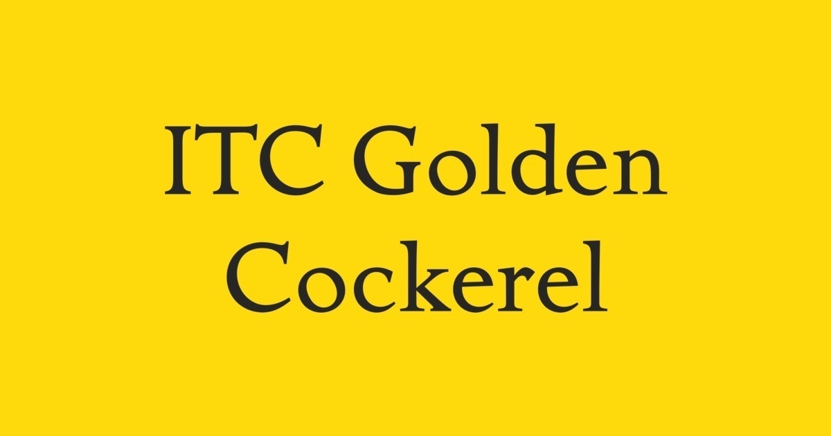 ITC Golden Cockerel™
