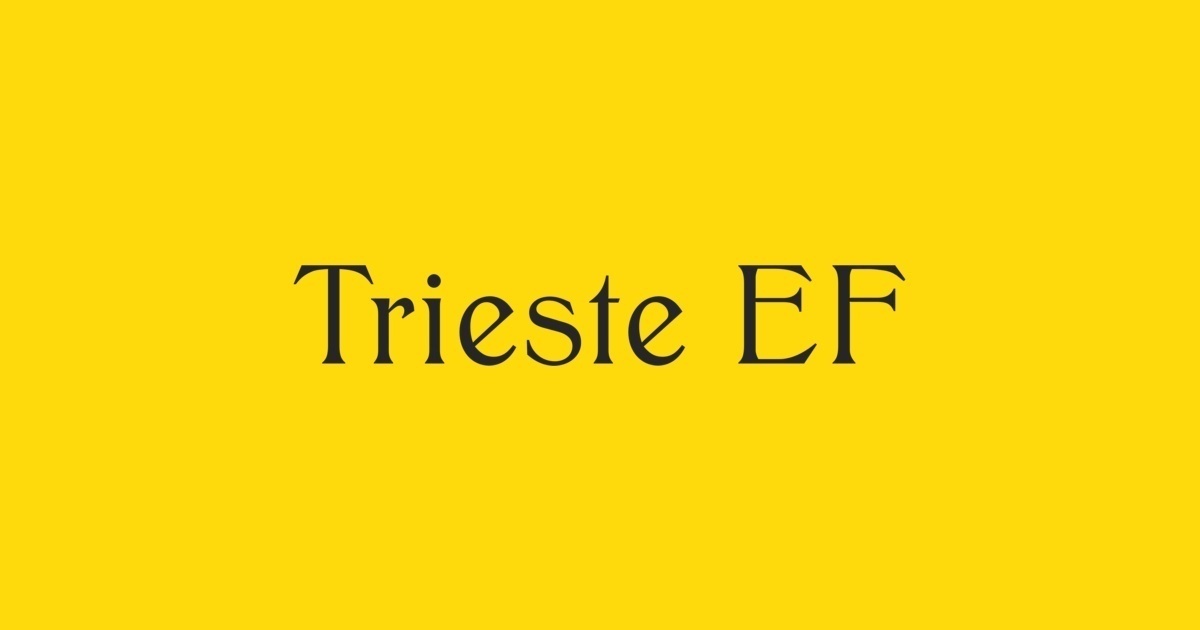 Trieste EF™