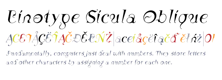 Linotype Sicula™