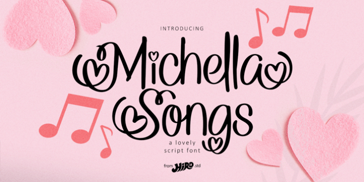 Michella songs font