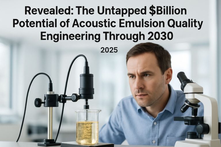 Atklāts: Neizmantotais miljarda dolāru potenciāls akustiskās emulācijas kvalitātes inženierijā līdz 2030. gadam (2025)
