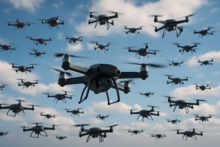 Rynek systemów koordynacji autonomicznych swarmów dronów powietrznych 2025: Wzrost napędzany przez AI przekroczy 18% CAGR do 2030 roku